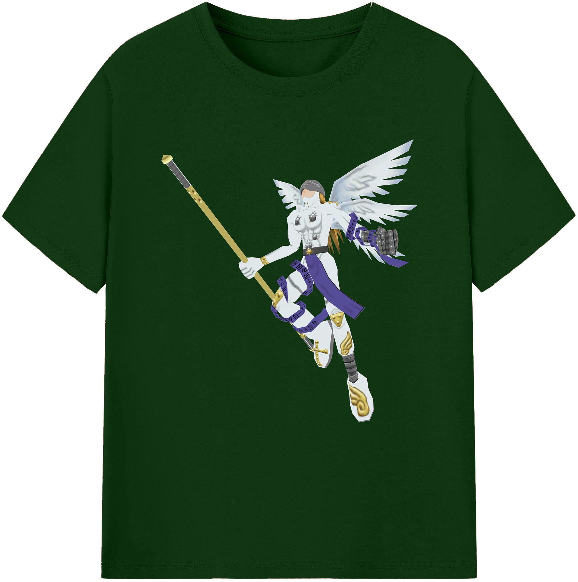 （画像用） Digimon デジタルモンスター/デジモン 綿100％半袖Tシャツ（フロントプリント）